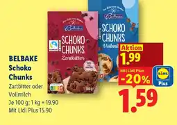 Lidl Belbake Schoko Chunks Angebot