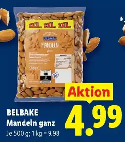 Lidl Belbake Mandeln ganz Angebot