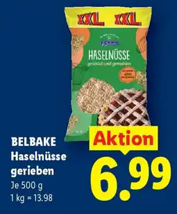 Lidl Belbake Haselnüsse gerieben Angebot