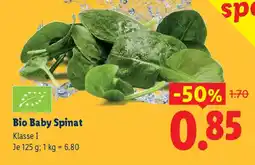 Lidl Bio Baby Spinat Angebot