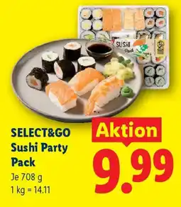 Lidl SELECT&GO Sushi Party Pack Angebot