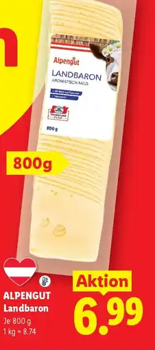 Lidl Alpengut Landbaron Angebot