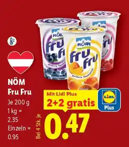 Lidl NÖM Fru Fru Angebot
