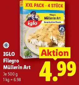 Lidl IGLO Filegro Müllerin Art Angebot