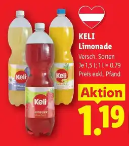 Lidl Keli Limonade Angebot