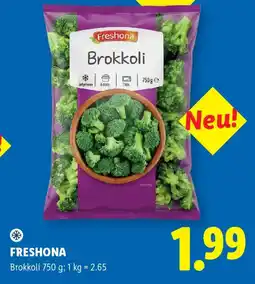 Lidl Freshona Brokkoli Angebot