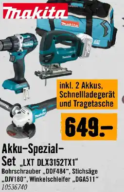 Hornbach Makita Akku-Spezial-Set „LXT DLX3152TX1“ Angebot