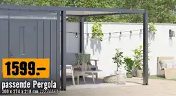 Hornbach passende Pergola Angebot