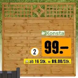 Hornbach Konsta Zaunelemente ,,Livia" Angebot