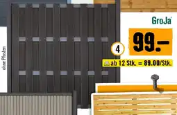 Hornbach GroJa Zaunelemente ,,DIY-Merano" Angebot