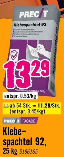 Hornbach Klebespachtel 92 Angebot