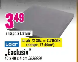 Hornbach Leier „Exclusiv" Angebot