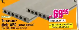 Hornbach Konsta Terrassendiele WPC „Nativo Classic" Angebot