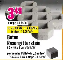 Hornbach Leier Beton Rasengitterstein Angebot