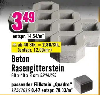 Leier Beton Rasengitterstein