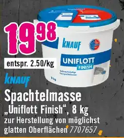 Hornbach KNAUF Spachtelmasse „Uniflott Finish" Angebot