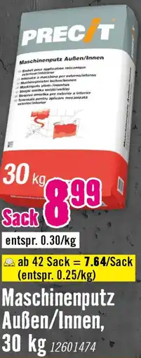 Hornbach PRECIT Maschinenputz Außen/Innen Angebot