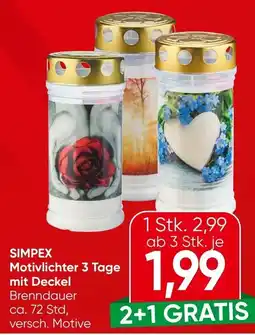 Spar SIMPEX Motivlichter 3 Tage Angebot