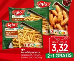 Spar iglo Kartoffelprodukte Angebot