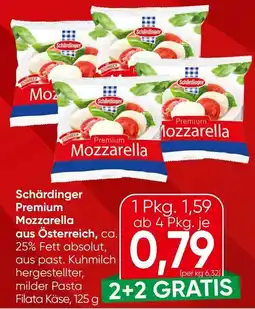 Spar Schärdinger Premium Mozzarella Angebot
