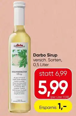 Spar Darbo Sirup Angebot