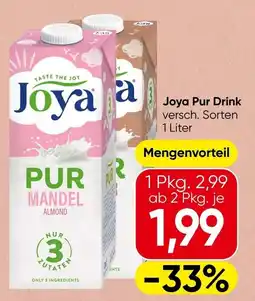 Spar Joya Pur Drink Mandel Angebot