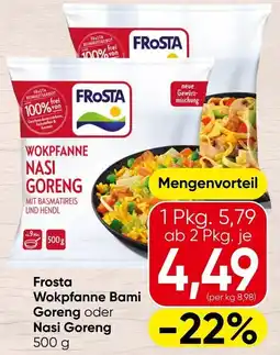 Spar Frosta Wokpfanne Bami Goreng oder Nasi Goreng Angebot