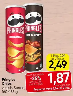 Spar Pringles Chips Angebot