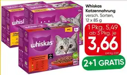 Spar Whiskas Katzenfutter Angebot