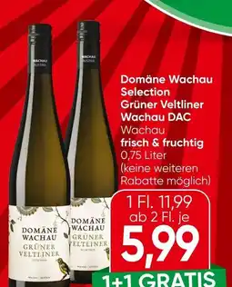 Spar Domäne Wachau Grüner Veltliner Selection Angebot