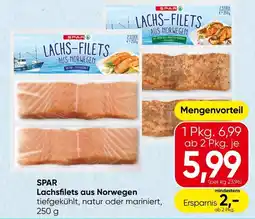 Spar SPAR Lachsfilets aus Norwegen Angebot