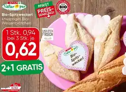 Spar Natur pur Bio-Spitzweckerl Angebot