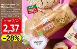 Spar Meisterbäcker Ölz Mehrkorntoast Angebot