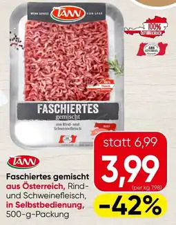 Spar TANN Faschiertes gemischt Angebot