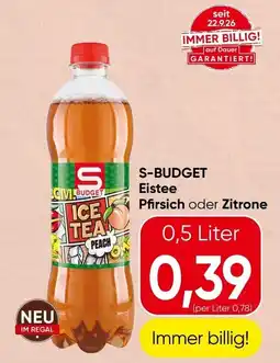 Spar S-Budget Eistee Angebot