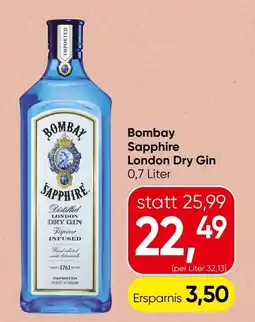 Spar Bombay Sapphire London Dry Gin Angebot