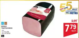 Metro Berger Toastschinken Angebot
