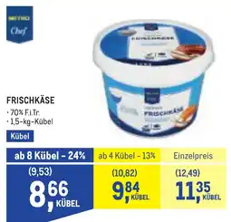 Metro Metro Chef Frischkäse Angebot