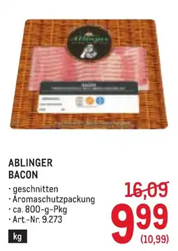 Metro Ablinger Bacon Angebot