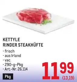 Metro KettyLe Rinder Steakhüfte Angebot