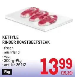 Metro Kettyle rinder roastbeefsteak Angebot