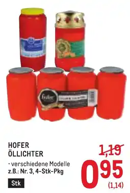 Metro HOFER ÖLLICHTER Angebot