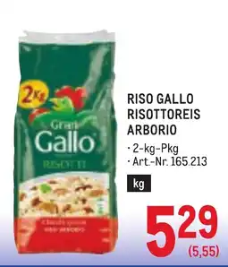 Metro Riso Gallo Risottoreis Arborio Angebot