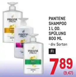Metro Pantene Shampoo Angebot