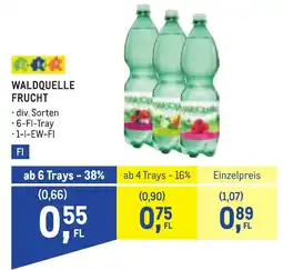 Metro Waldquelle Frucht Angebot