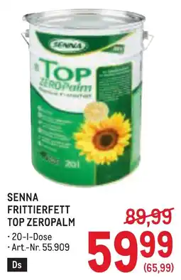 Metro Senna Frittierfett Top Zeropalm Angebot