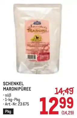 Metro Schenkel Maronipüree Angebot