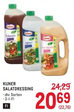 Metro Kuner Salatdressing Angebot