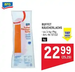 Metro aro Buffet Räucherlachs Angebot