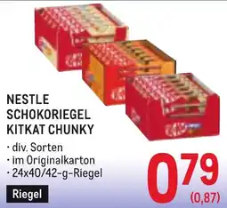 Metro Nestle Schokoriegel Kitkat Chunky Angebot